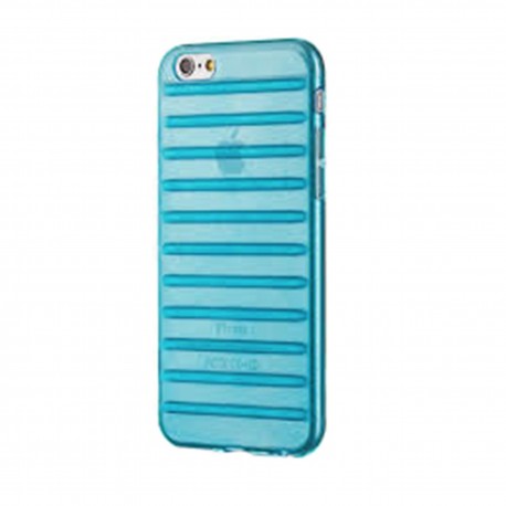 Apple iPhone 6 / 6S - Etui case gel stripes niebieskie