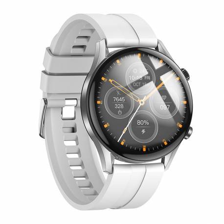 Hoco Smartwatch Z Funkcją Rozmowy Y7 Pro Srebrny
