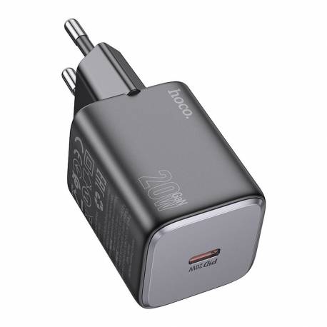 Hoco Ładowarka Sieciowa Typ C Qc Pd 20W N40 Czarna