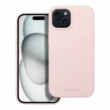 Futerał Roar Cloud-Skin - Do Iphone 15 Jasnoróżowy