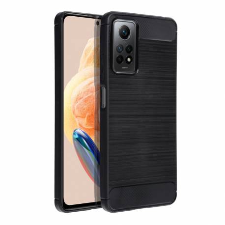 Futerał Carbon Do Xiaomi Redmi Note 12 Pro 4G Czarny