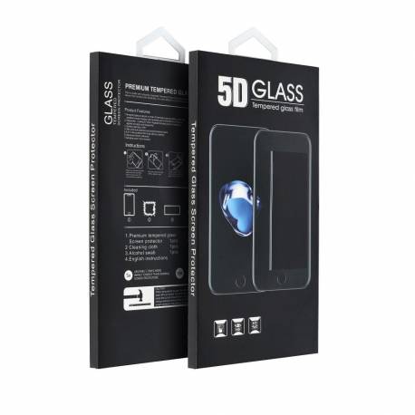 5D Full Glue Tempered Glass - do Xiaomi Redmi 9 czarny