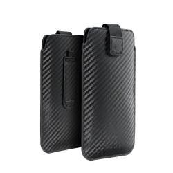 Futerał Uniwersalny Pocket Carbon - Model 12 - Do Iphone 15 Pro Max / 14 Pro Max / 13 Pro Max / 12 Pro Max / 15 Plus / 14 Plus S