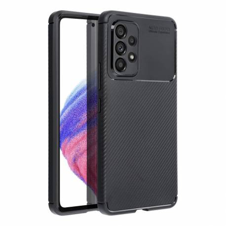 Futerał Carbon Premium Do Samsung A52 5G / A52 Lte ( 4G ) / A52S Czarny
