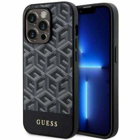 Oryginalne Etui GUESS Hardcase GUHMP14LHGCFSEK do iPhone 14 PRO (MAG GCUBE / czarny)