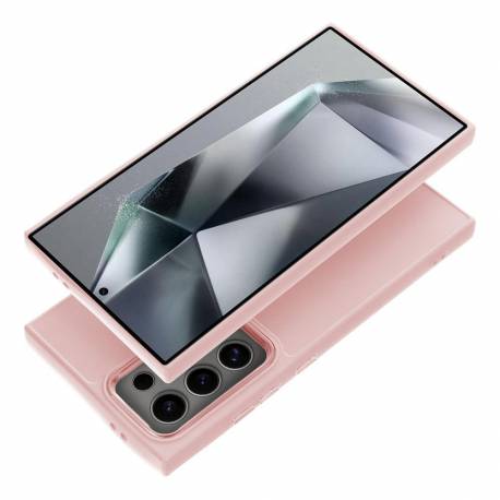 Futerał Frame Do Samsung A14 4G / A14 5G Pudrowy Róż