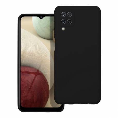 Futerał Forcell SILICONE LITE do SAMSUNG Galaxy A12 czarny