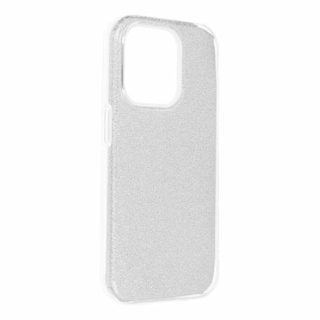 Futerał Shining Do Iphone 15 Pro Srebrny