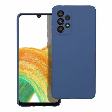 Futerał Forcell SILICONE LITE do SAMSUNG Galaxy A33 5G niebieski