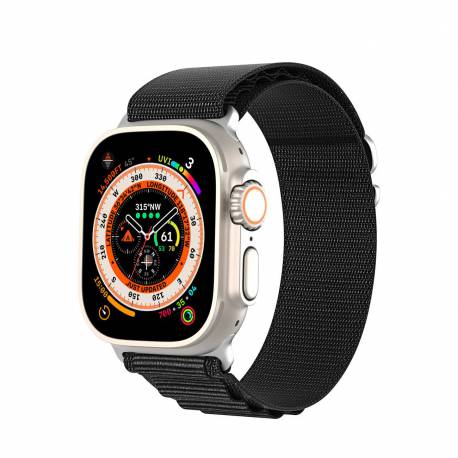 Dux Ducis Gs - Pasek Nylonowy Do Apple Watch 38/40/41Mm Czarny