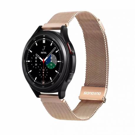Dux Ducis Milanese - Pasek Magnetyczny Ze Stali Nierdzewnej Do Samsung Galaxy Watch / Huawei Watch / Honor Watch (20Mm Band) Zło