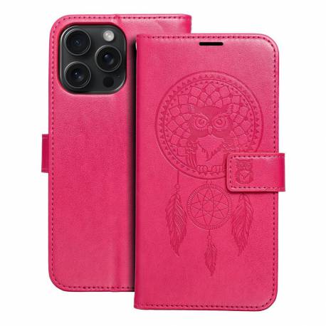 Kabura Mezzo Book Do Iphone 15 Pro Max Łapacz Snów Magenta