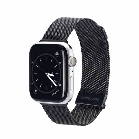 Dux Ducis Milanese - Pasek Magnetyczny Ze Stali Nierdzewnej Do Apple Watch 38/40/41Mm Czarny