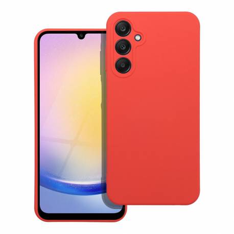 Futerał Silicone Do Samsung Galaxy A25 5G Brzoskwiniowy