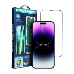 5D Full Glue Tempered Glass - Do Iphone Xr / 11 Czarny + Aplikator