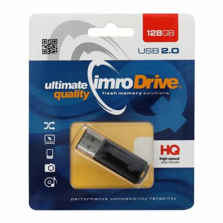 Pamięć Przenośna typu Pendrive Imro BLACK 128 GB