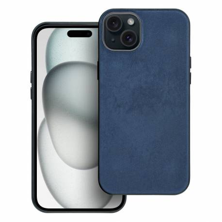 Woven Mag Cover Kompatybilne Z Magsafe Do Iphone 15 Plus Niebieski