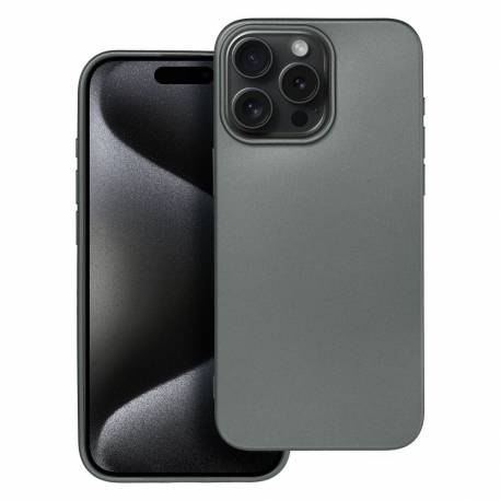 Futerał Metallic Do Iphone 15 Pro Max Szary