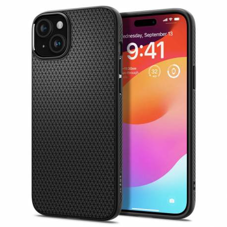 Futerał Spigen Liquid Air Do Iphone 15 Plus Matte Black