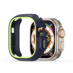 Dux Ducis Bamo - Futerał Ochronny Hard Pc Do Apple Watch Ultra/ultra 2 49Mm Czarno Zielony