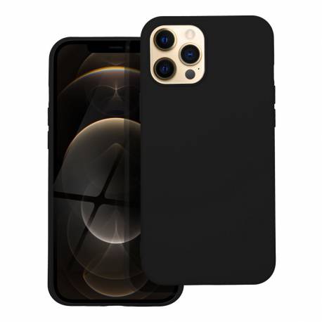 Futerał Forcell SILICONE LITE do IPHONE 12 PRO MAX czarny