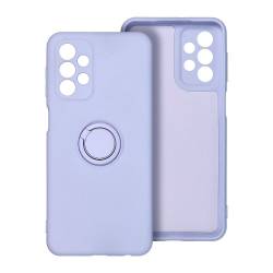 Futerał Silicone Ring Do Samsung Galaxy A35 5G Fioletowy