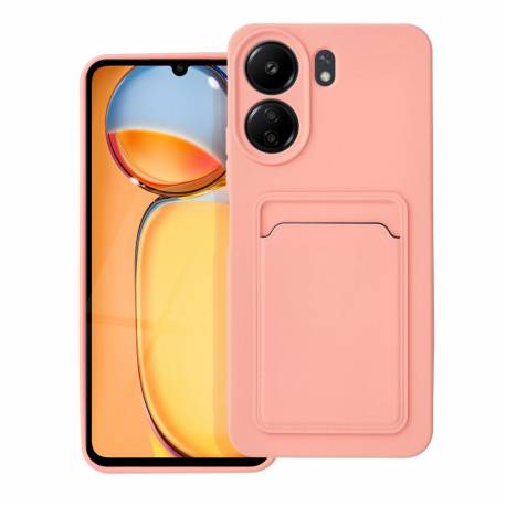 Futerał Card Case Do Xiaomi Redmi 13C Różowy
