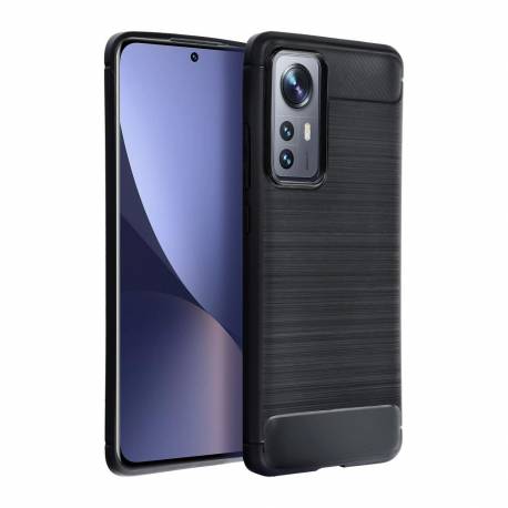 Futerał Carbon Do Xiaomi Poco M4 Pro 5G / Redmi Note 11T 5G / Redmi Note 11S 5G Czarny