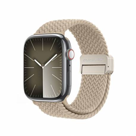 Dux Ducis Mixture Pro - Pleciona Opaska Do Apple Watch 42/44/45/49Mm Jasno Beżowa