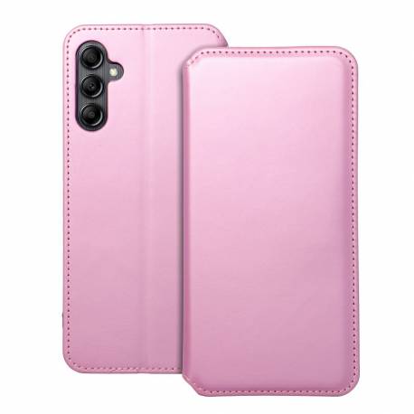 Kabura Dual Pocket Do Samsung A14 5G Jasny Różowy