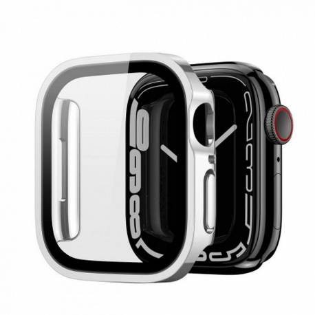 Dux Ducis Hamo - Futerał Ochronny Ze Szkłem Do Apple Watch Series 7/8/9 41Mm Srebrny