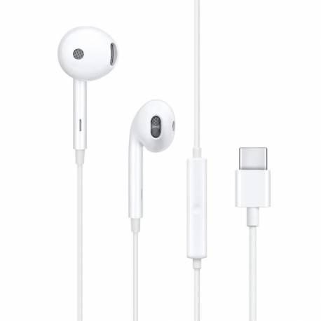 Oryginalny Zestaw Stereo OPPO MH135-3 USB C bialy bulk