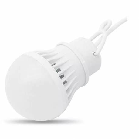 Żarówka LED na USB światło białe 3W kabel 1m 200lm