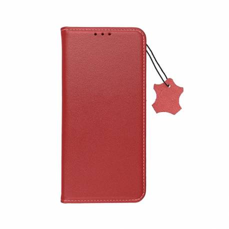 Kabura Skórzana Smart Pro Do Samsung S22 Ultra Bordowy