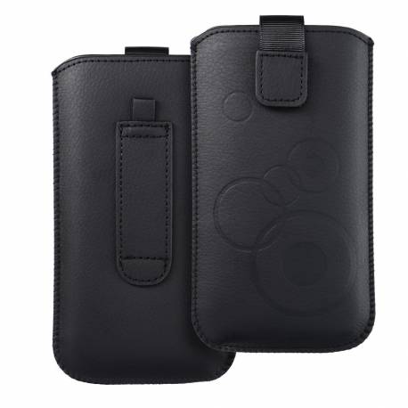 Futerał Uniwersalny Deko - Do Samsung A41 / S20 / A6 2018 / A20E/ Huawei P20/y5 2019 Czarny