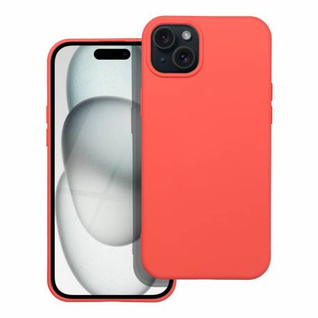 Futerał Silicone Do Iphone 15 Plus Brzoskwiniowy