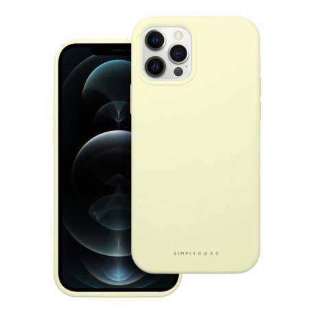 Futerał Roar Cloud-Skin - Do Iphone 12 Pro Jasnożółty