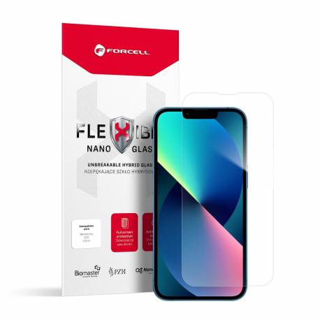 Szkło hybrydowe Forcell Flexible Nano Glass do iPhone 13 mini 5,4"