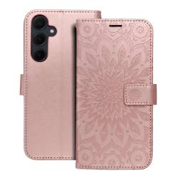 Kabura Mezzo Book Do Samsung A35 5G Mandala Złoty Róż