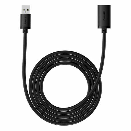 BASEUS przedłużacz kabel USB 3.0 2m AirJoy Series czarny B00631103111-03