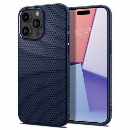 Futerał Spigen Liquid Air Do Iphone 15 Pro Max Navy Blue