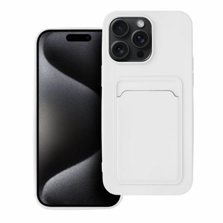 Futerał Card Case Do Iphone 15 Pro Max Biały