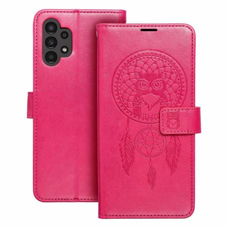 Kabura Mezzo Book Do Samsung A13 4G Łapacz Snów Magenta