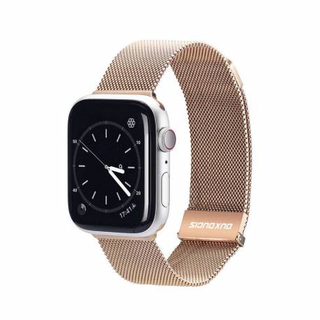 Dux Ducis Milanese - Pasek Magnetyczny Ze Stali Nierdzewnej Do Apple Watch 38/40/41Mm Złoty