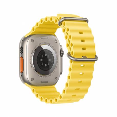 Forcell F-Design Fa12 Pasek / Opaska Do Apple Watch 38/40/41Mm Zólta