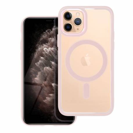 Futerał Color Edge Mag Cover Kompatybilny Z Magsafe Do Iphone 11 Pro Różowy