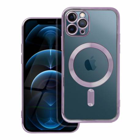 Futerał Electro Mag Cover Kompatybilny Z Magsafe Do Iphone 11 Pro Fioletowy