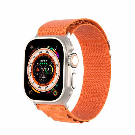 Dux Ducis Gs - Pasek Nylonowy Do Apple Watch 42/44/45/49Mm Pomarańczowy