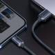 Baseus Kabel Usb Do Apple Lightning 8-Pin 2,4A Crystal Shine Cajy000101 2M Czarny