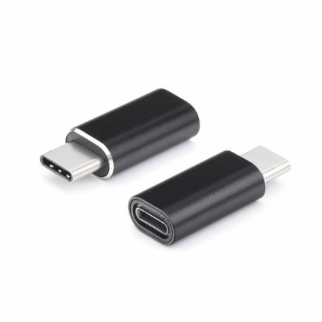 Adapter Ładowarki Do Iphone Lightning 8-Pin Do Typ C Czarny